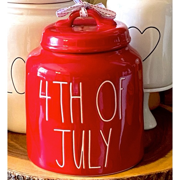 Rae Dunn Other Rae Dunn New Release Fourth Of July Patriotic Canister Poshmark